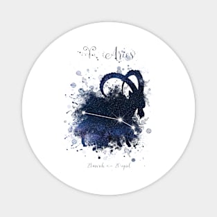 ARIES Zodiac Sign Magnet